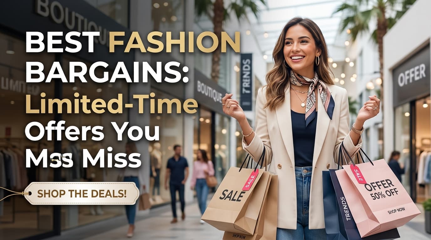 Best Fashion Bargains: Limited-Time Offers You Can't Miss