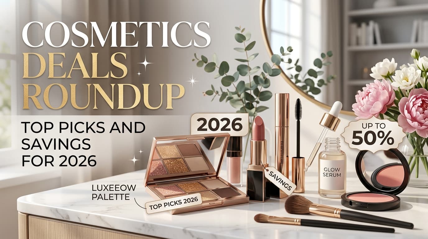 Cosmetics Deals Roundup: Top Picks and Savings for 2026