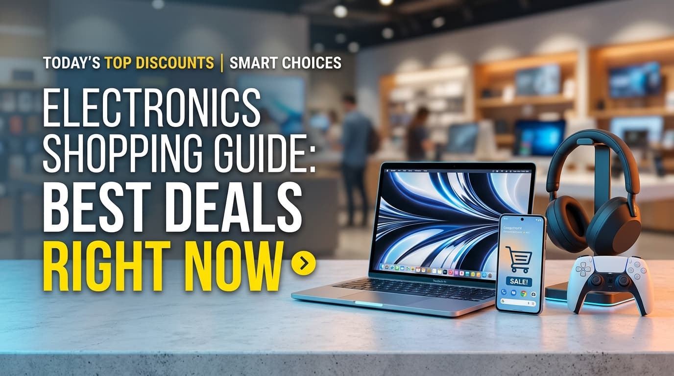 Electronics Shopping Guide: Best Deals Right Now