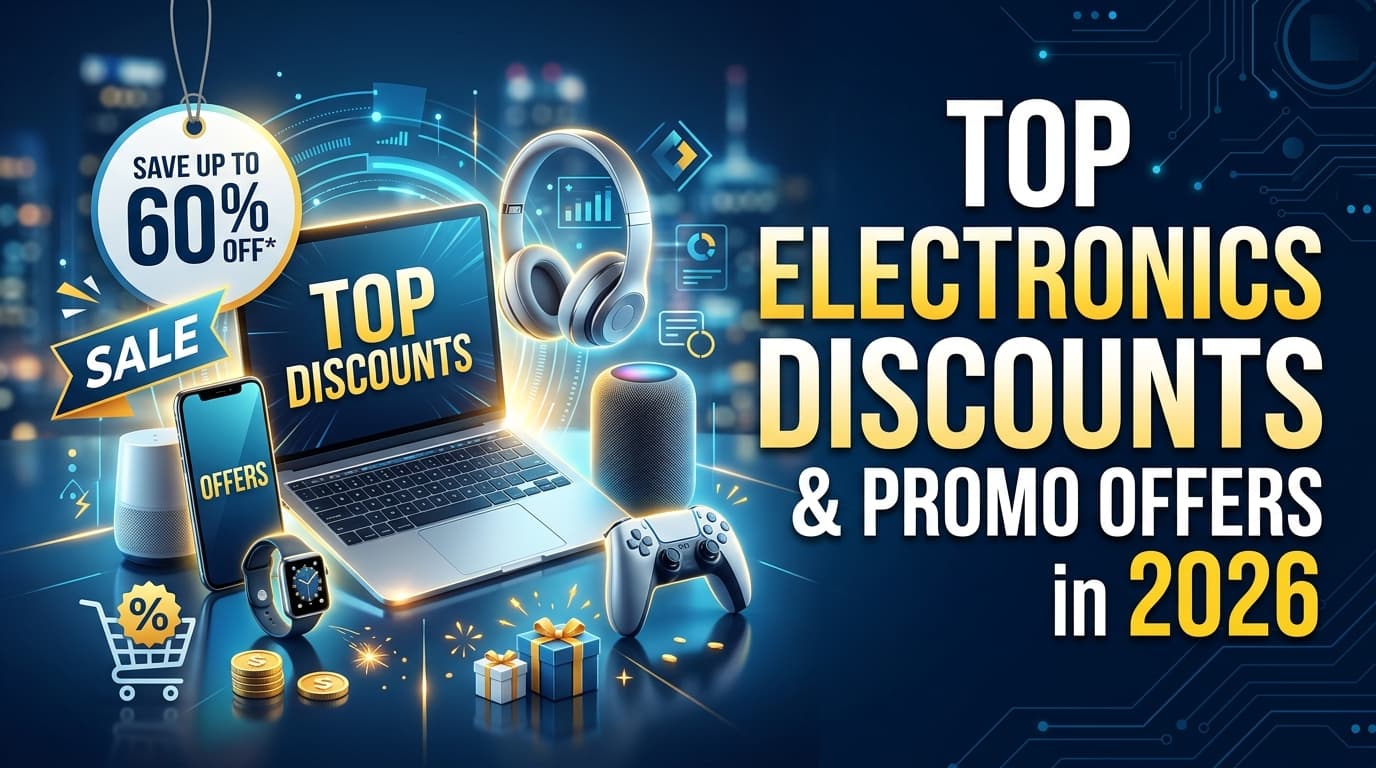 Top Electronics Discounts and Promo Offers in 2026