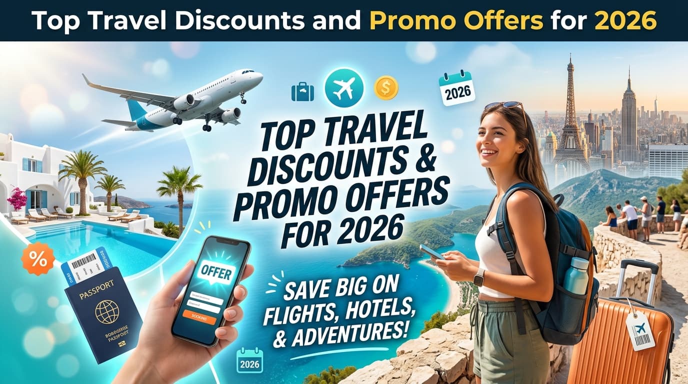 Top Travel Discounts and Promo Offers for 2026