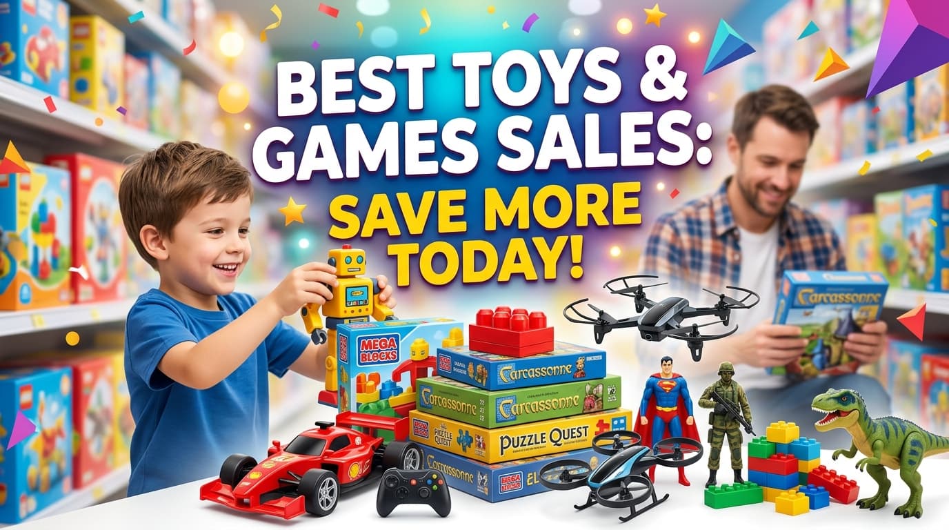Best Toys & Games Sales: Save More Today!