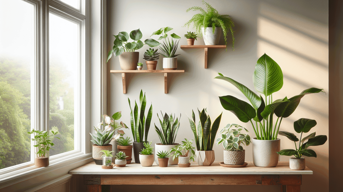 Top 10 Indoor Plants for Small Spaces