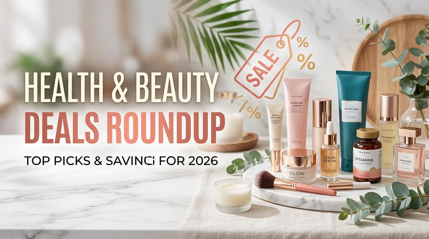Health & Beauty Deals Roundup: Top Picks and Savings for 2026