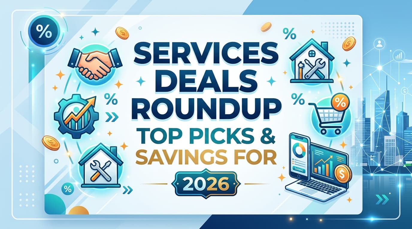 Services Deals Roundup: Top Picks and Savings for 2026