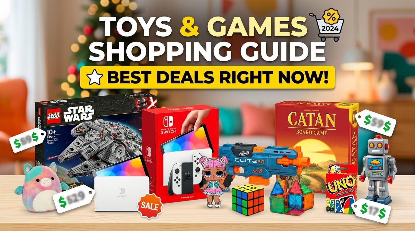 Toys & Games Shopping Guide: Best Deals Right Now